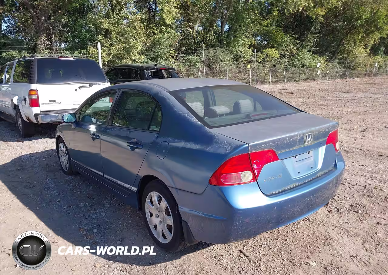 2007 Honda Civic Lx VIN:2HGFA16527H504475 - 3