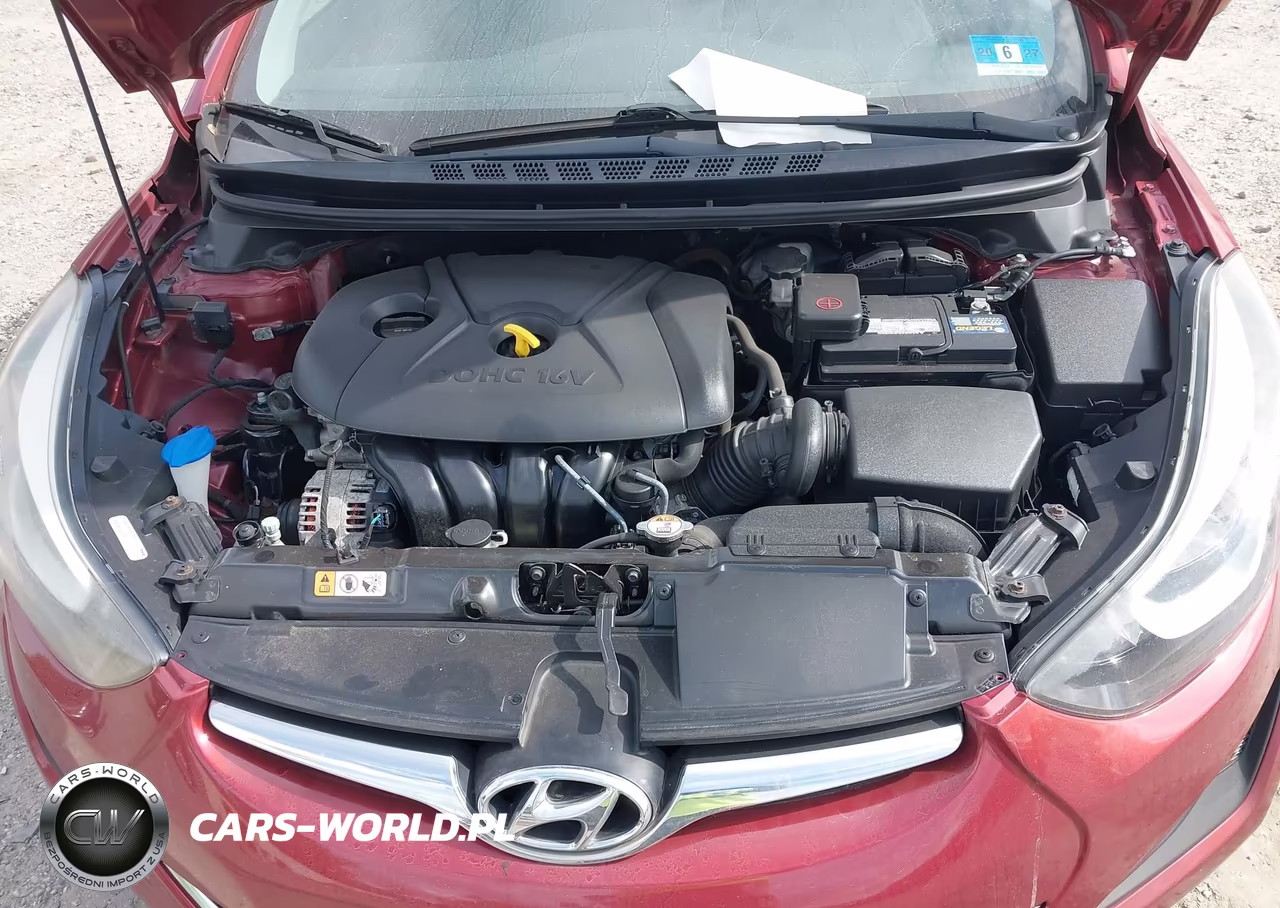 2014 Hyundai Elantra Se VIN:5NPDH4AE3EH469377 - 10
