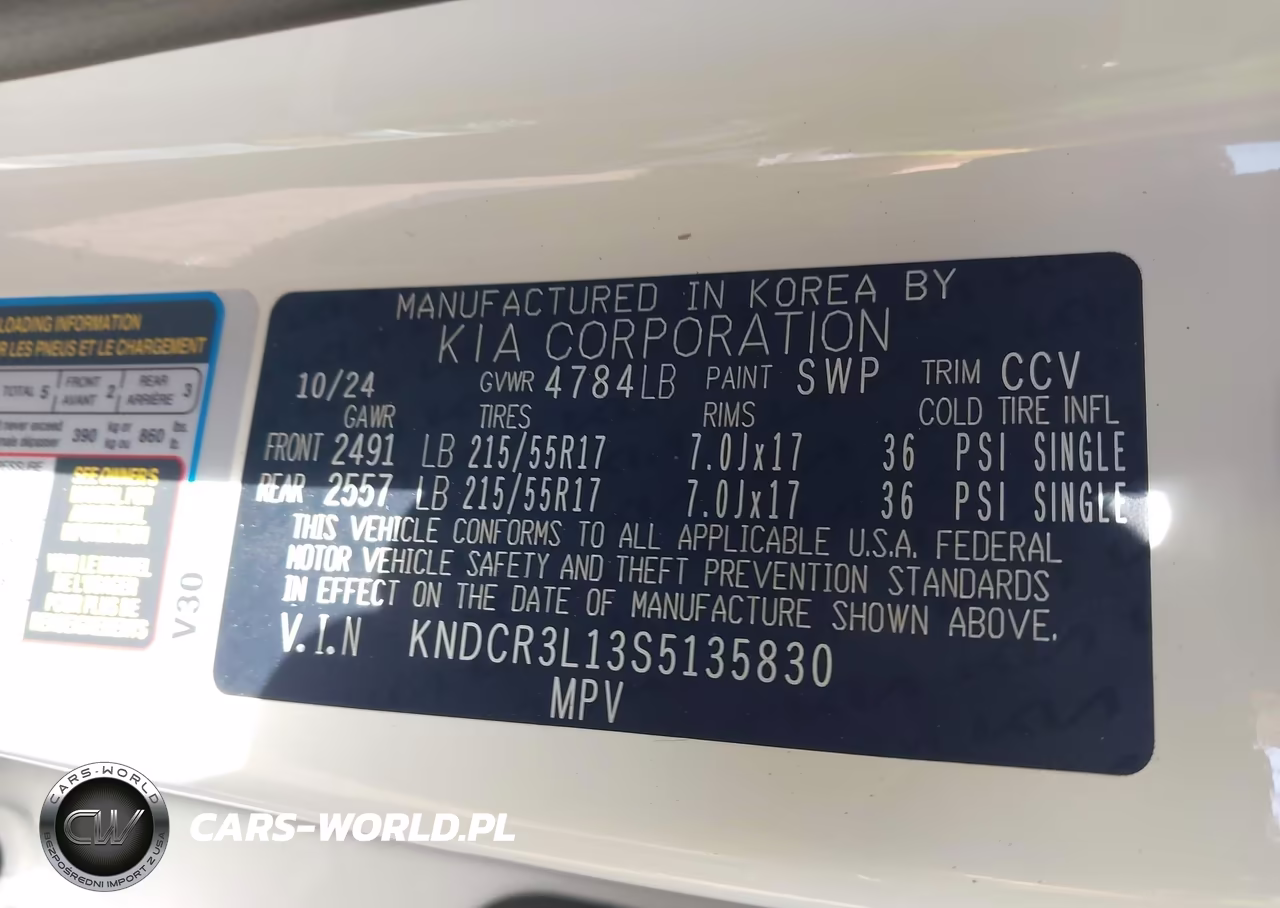 2025 Kia Niro Ev Wind VIN:KNDCR3L13S5135830 - 9