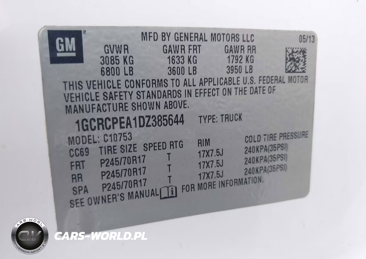 2013 Chevrolet Silverado 1500 Work Truck VIN:1GCRCPEA1DZ385644 - 9