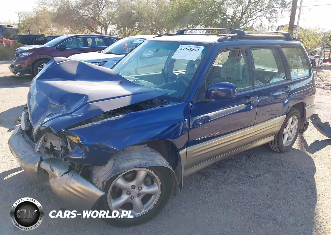 2001 Subaru Forester S VIN:JF1SF65541H735734 - 2