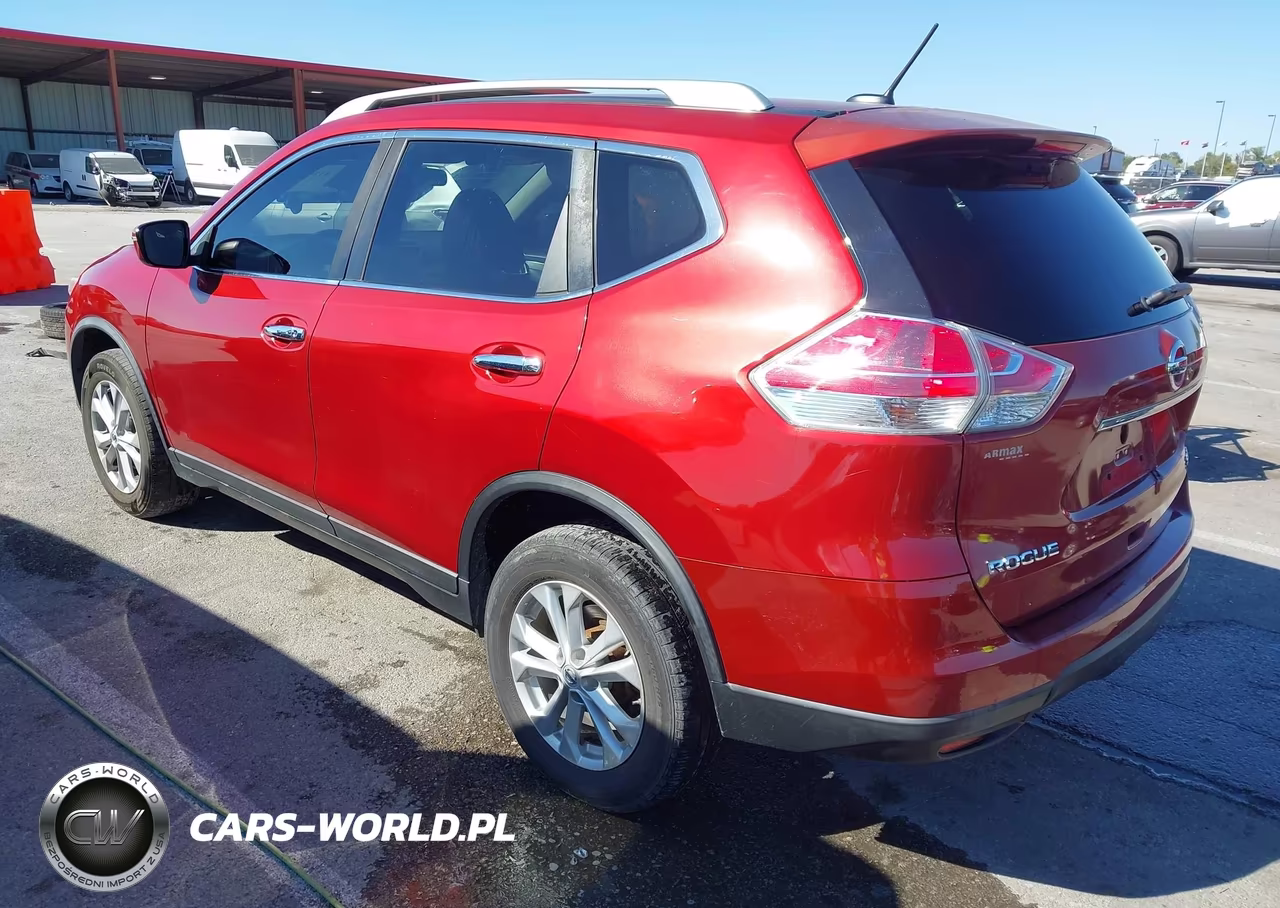 2016 Nissan Rogue Sv VIN:KNMAT2MV5GP639196 - 3