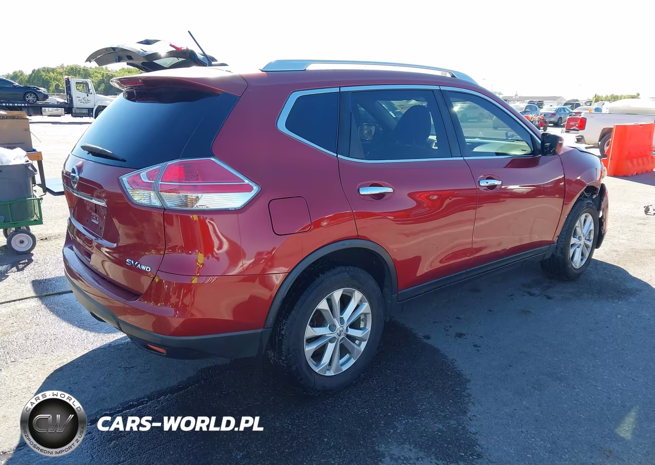 2016 Nissan Rogue Sv VIN:KNMAT2MV5GP639196 - 4