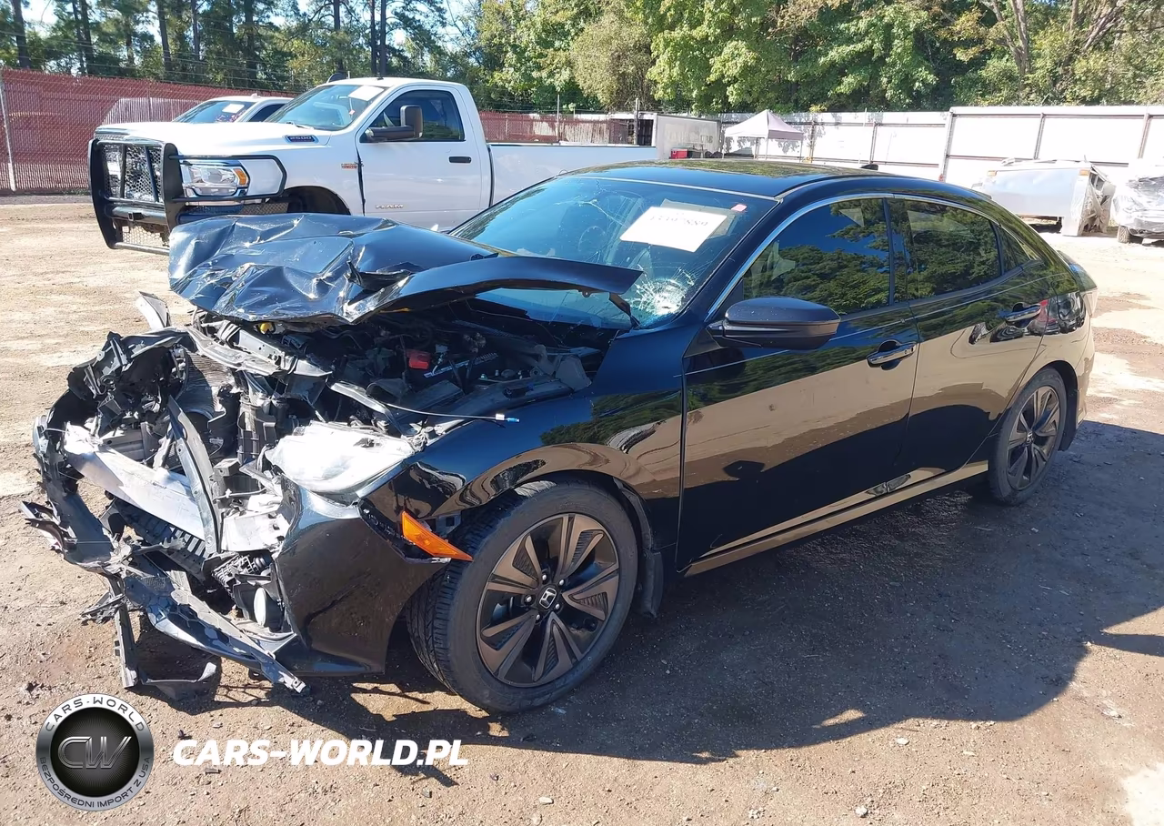 2018 Honda Civic Ex-L VIN:SHHFK7H76JU205676 - 2