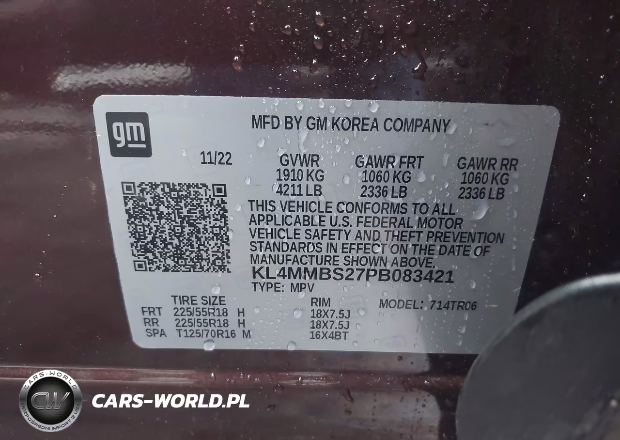 2023 Buick Encore Gx Preferred Fwd VIN:KL4MMBS27PB083421 - 9