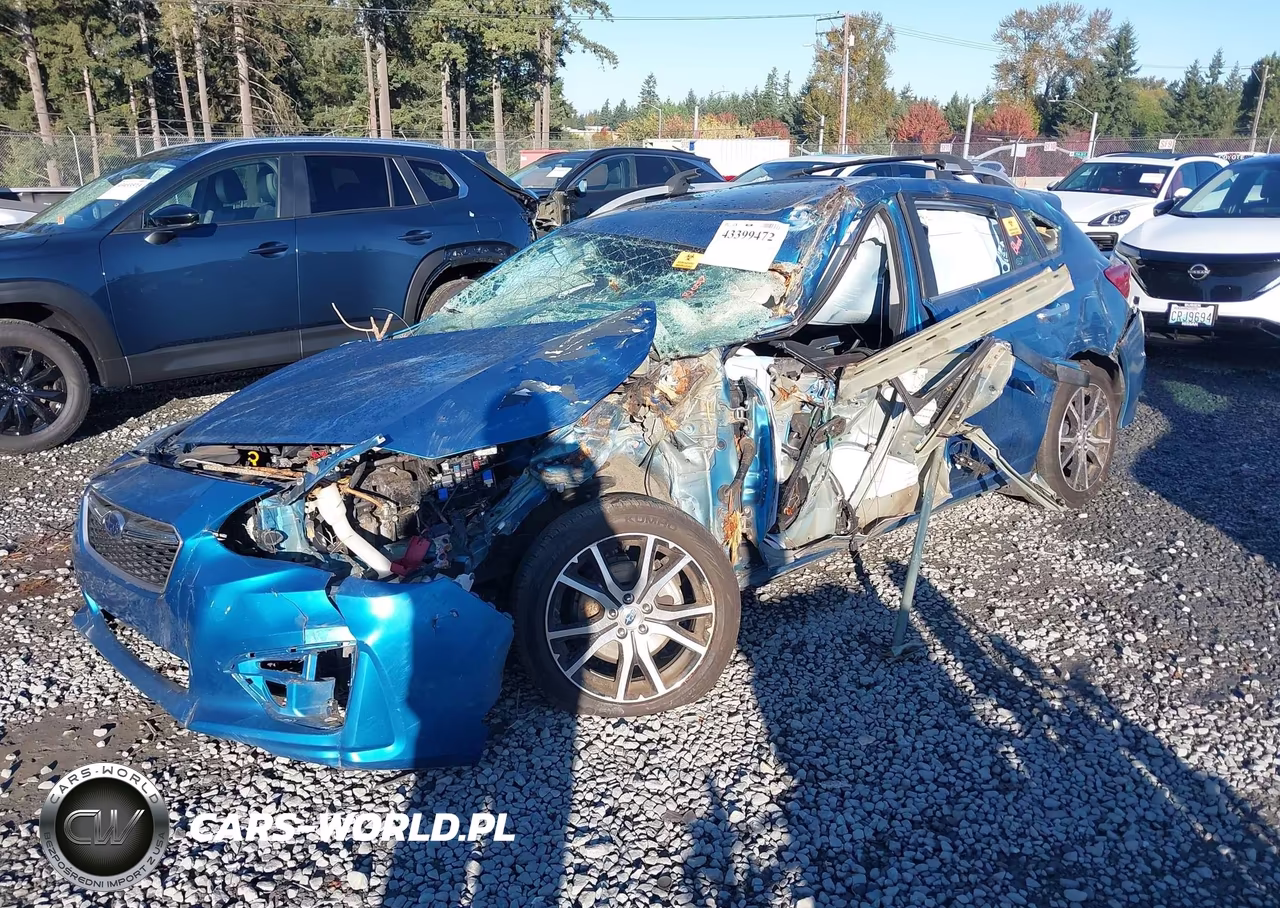 2017 Subaru Impreza 2.0I Limited VIN:4S3GTAT63H3747002 - 2