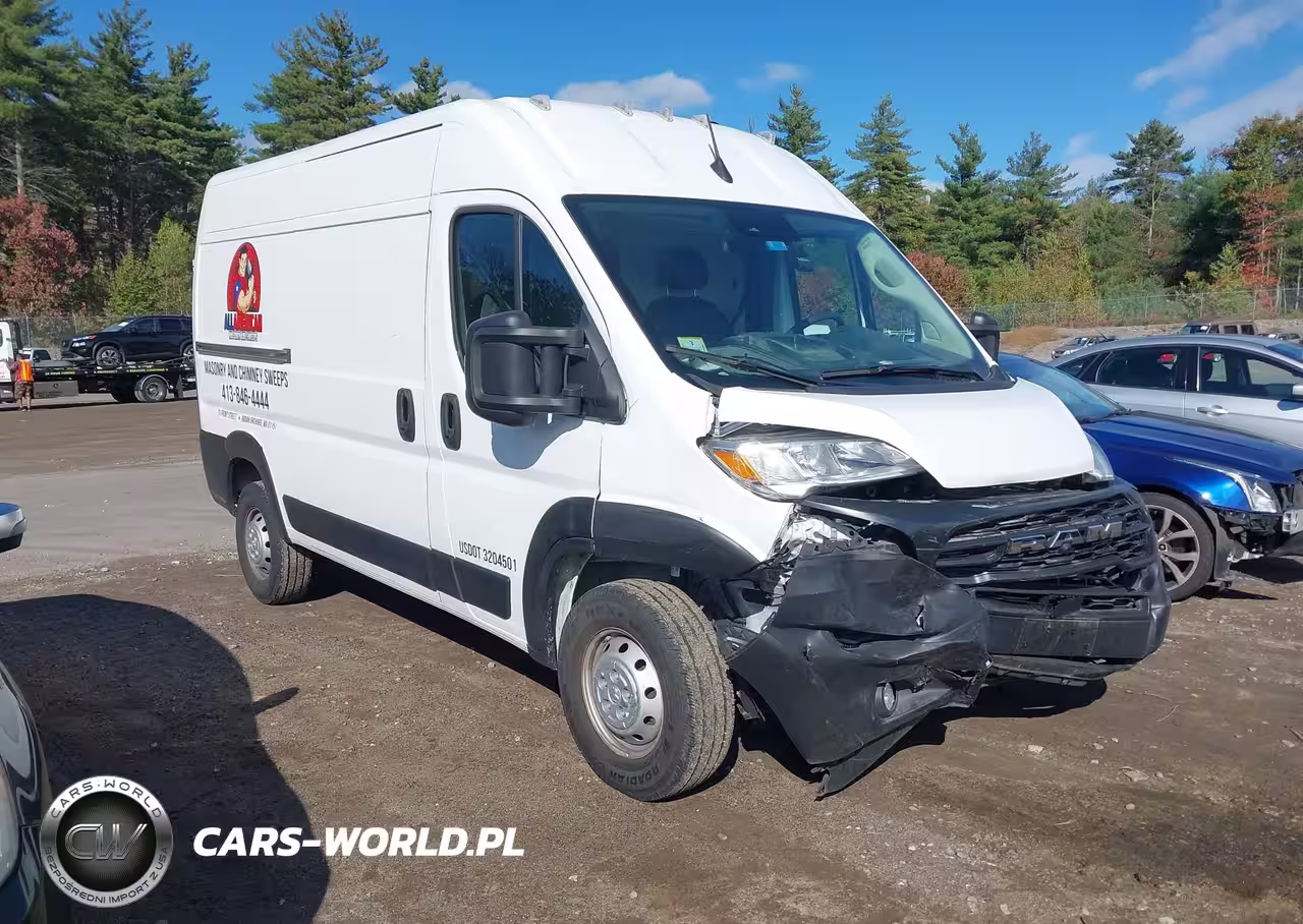 2023 Ram Promaster 1500 High Roof 136 Wb