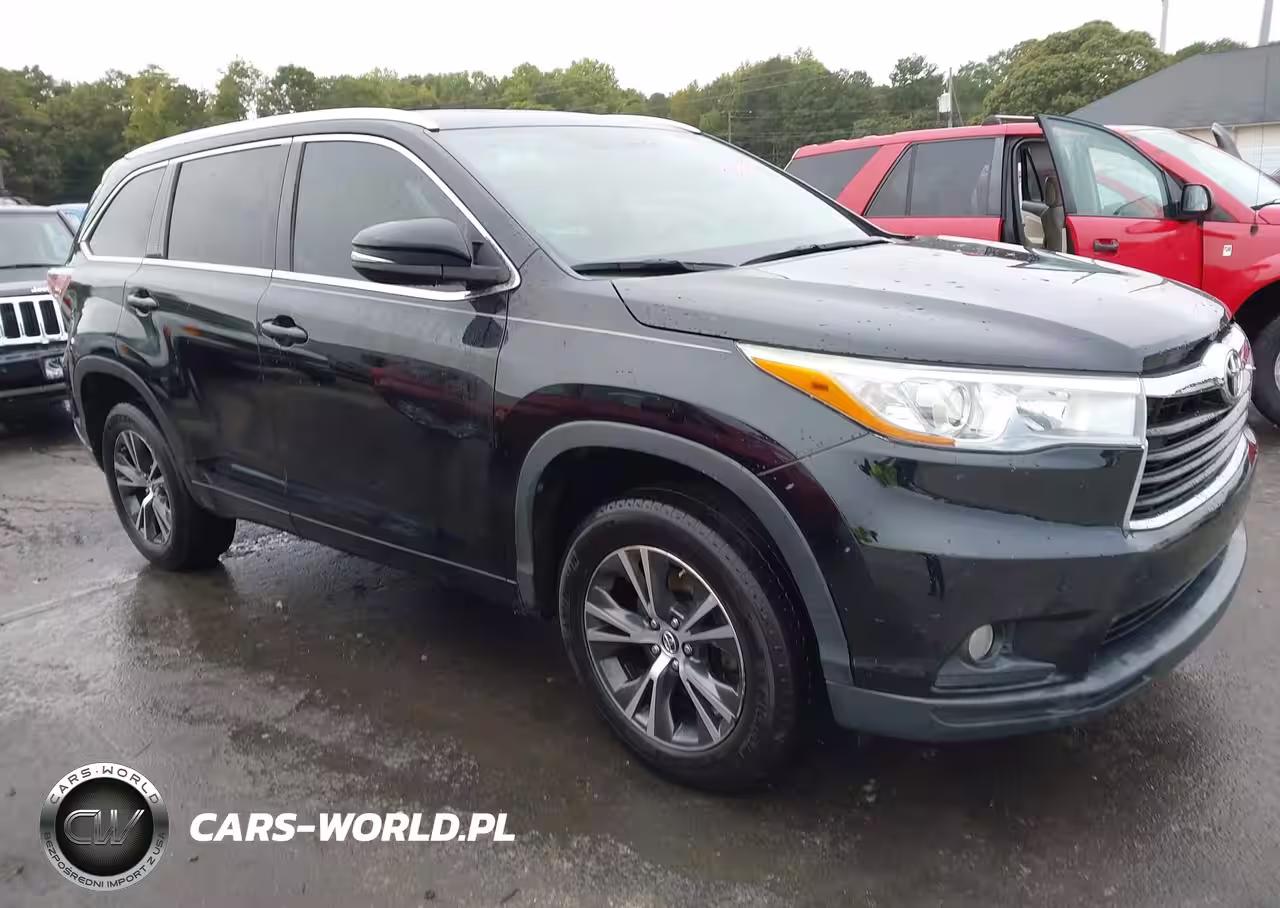 2016 Toyota Highlander Xle V6