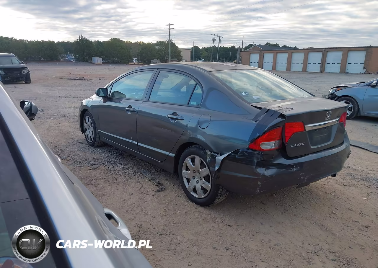2009 Honda Civic Lx VIN:2HGFA16589H526063 - 3