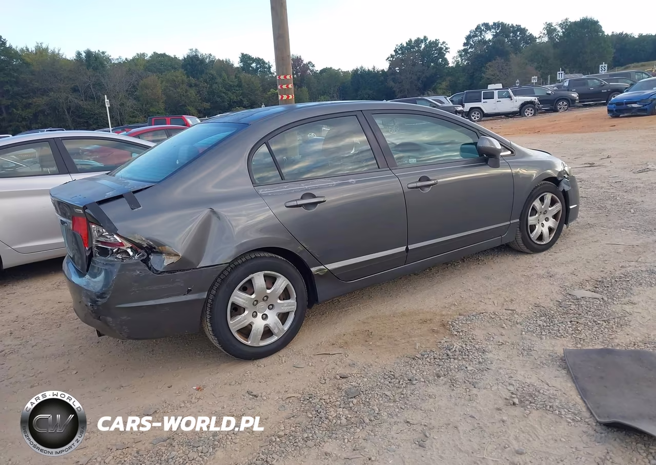 2009 Honda Civic Lx VIN:2HGFA16589H526063 - 4
