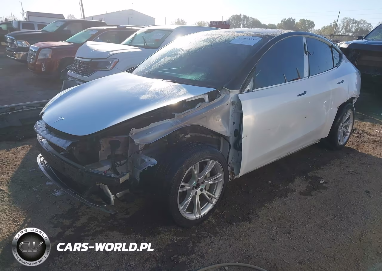 2021 Tesla Model Y Long Range Dual Motor All-Wheel Drive VIN:5YJYGDEEXMF304695 - 2