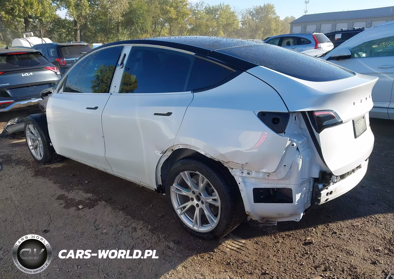 2021 Tesla Model Y Long Range Dual Motor All-Wheel Drive VIN:5YJYGDEEXMF304695 - 3