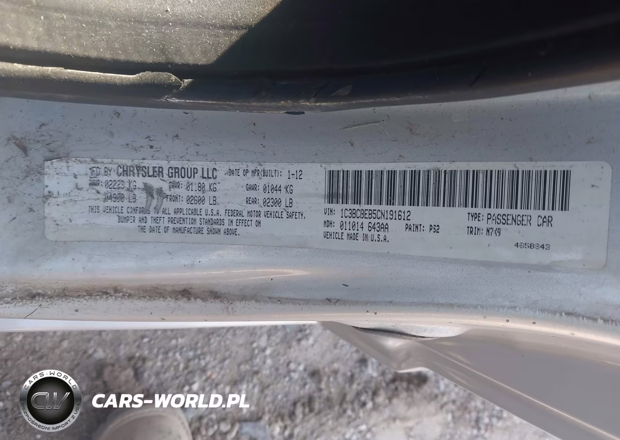 2012 Chrysler 200 Touring VIN:1C3BCBEB5CN191612 - 9