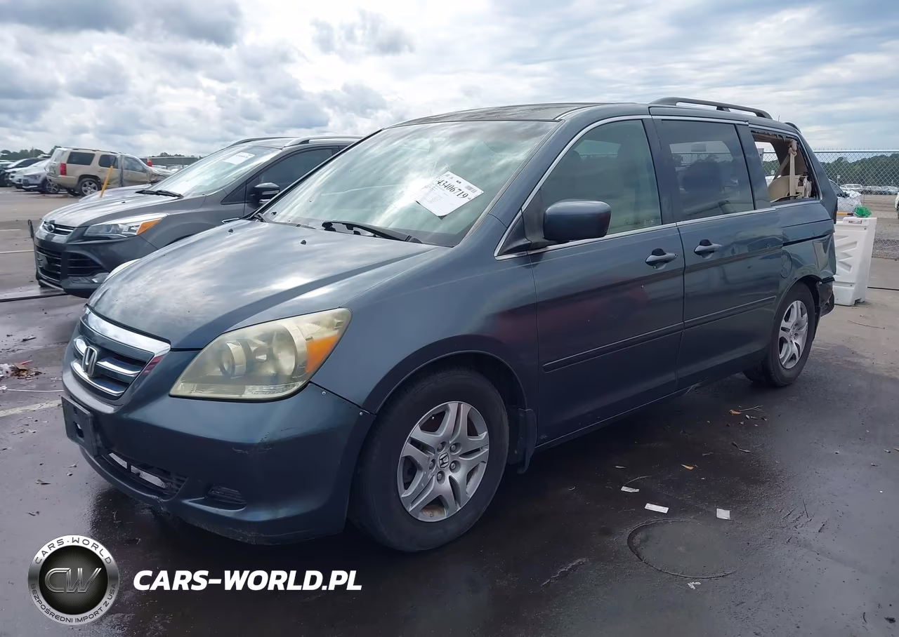 2006 Honda Odyssey Ex VIN:5FNRL38406B402988 - 2