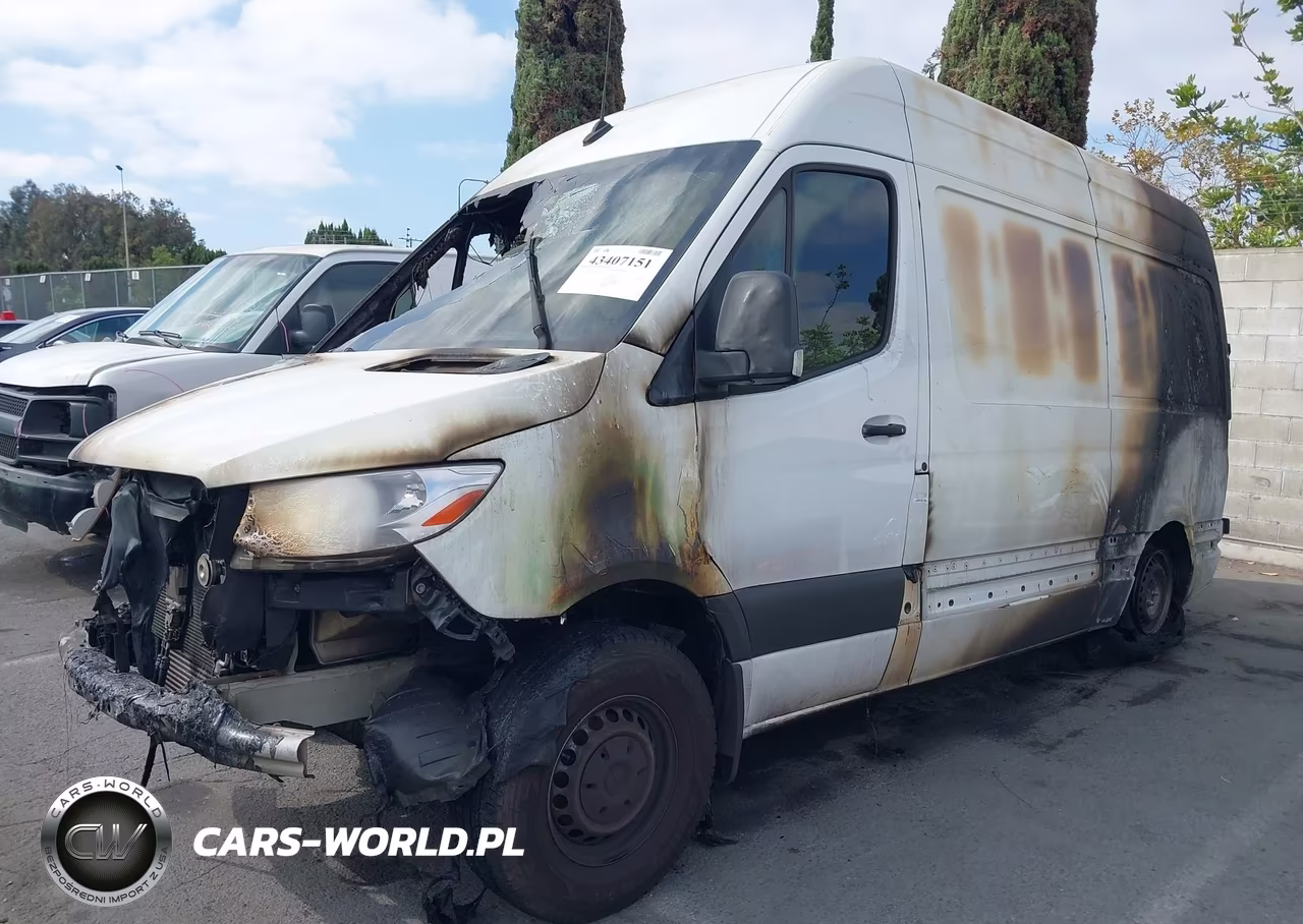 2022 Mercedes-Benz Sprinter 2500 Standard Roof I4 VIN:W1Y40BHY1NT118275 - 2