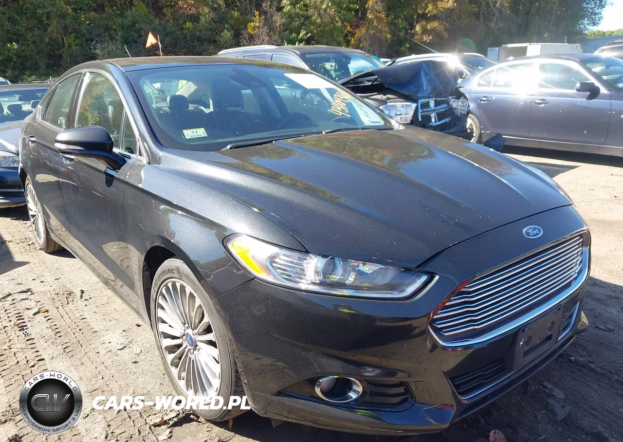 2014 Ford Fusion Titanium VIN:3FA6P0D9XER309373 - 1