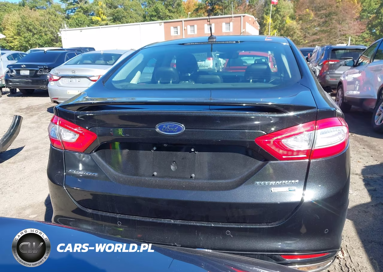 2014 Ford Fusion Titanium VIN:3FA6P0D9XER309373 - 16