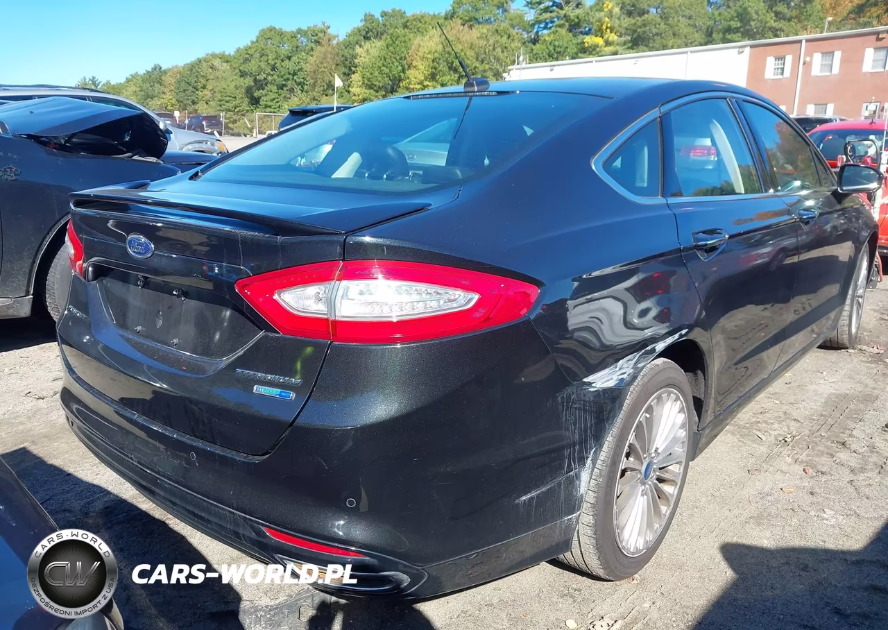 2014 Ford Fusion Titanium VIN:3FA6P0D9XER309373 - 4