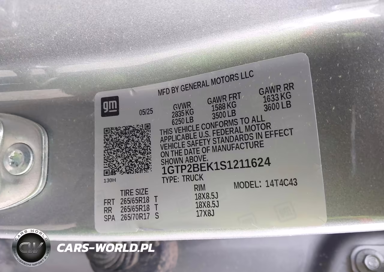 2025 GMC Canyon 4Wd Elevation VIN:1GTP2BEK1S1211624 - 9