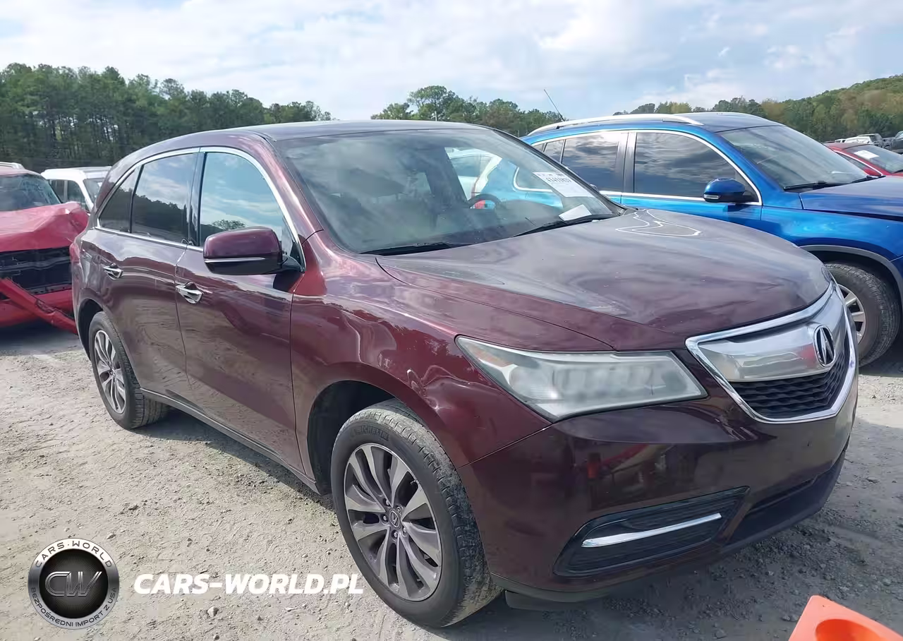 2014 Acura Mdx Technology Package