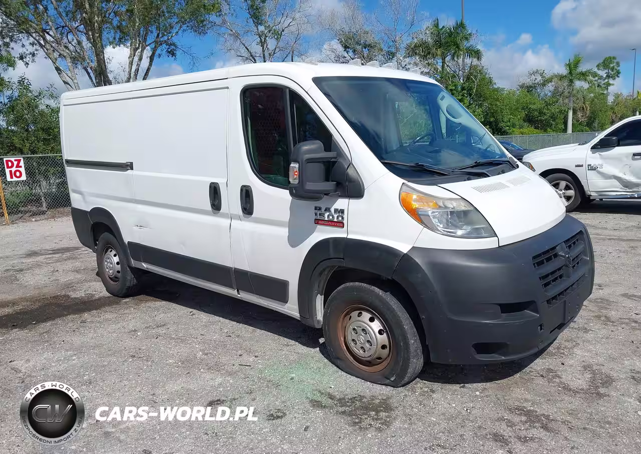 2018 Ram Promaster 1500 Low Roof 136 Wb – zdjęcie 1 z 16