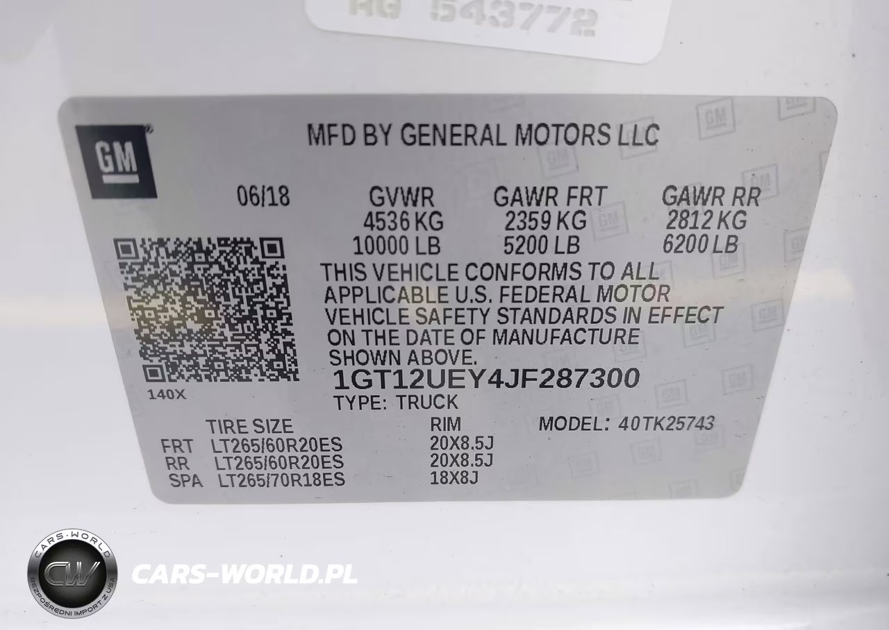 2018 GMC Sierra K2500 Denali VIN:1GT12UEY4JF287300 - 9
