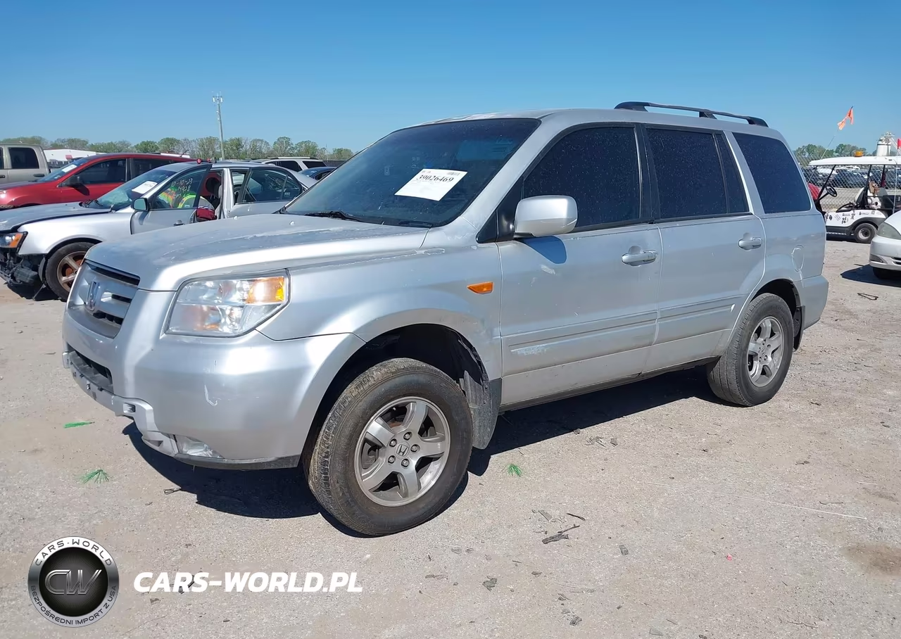 2008 Honda Pilot Se VIN:5FNYF28338B020297 - 2