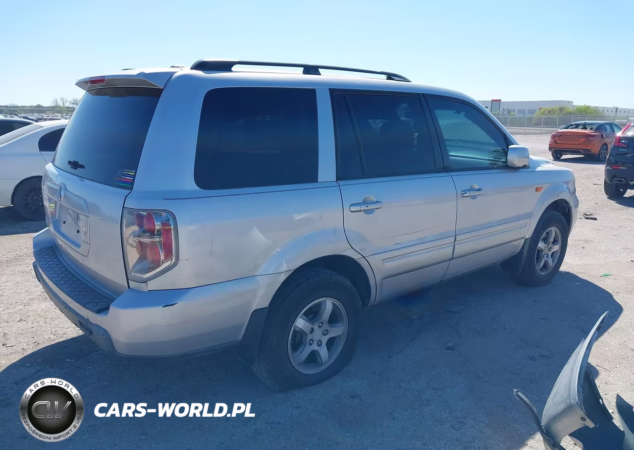 2008 Honda Pilot Se VIN:5FNYF28338B020297 - 4