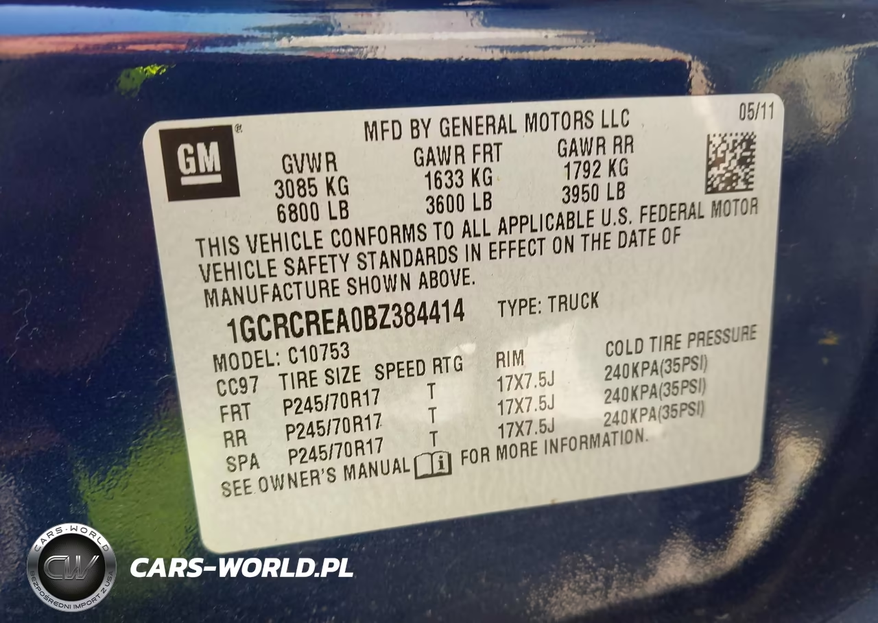 2011 Chevrolet Silverado 1500 Ls VIN:1GCRCREA0BZ384414 - 9