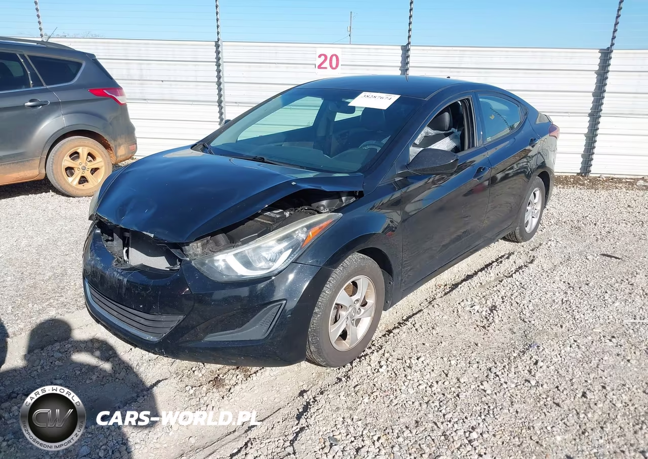 2015 Hyundai Elantra Se VIN:5NPDH4AE6FH651625 - 2