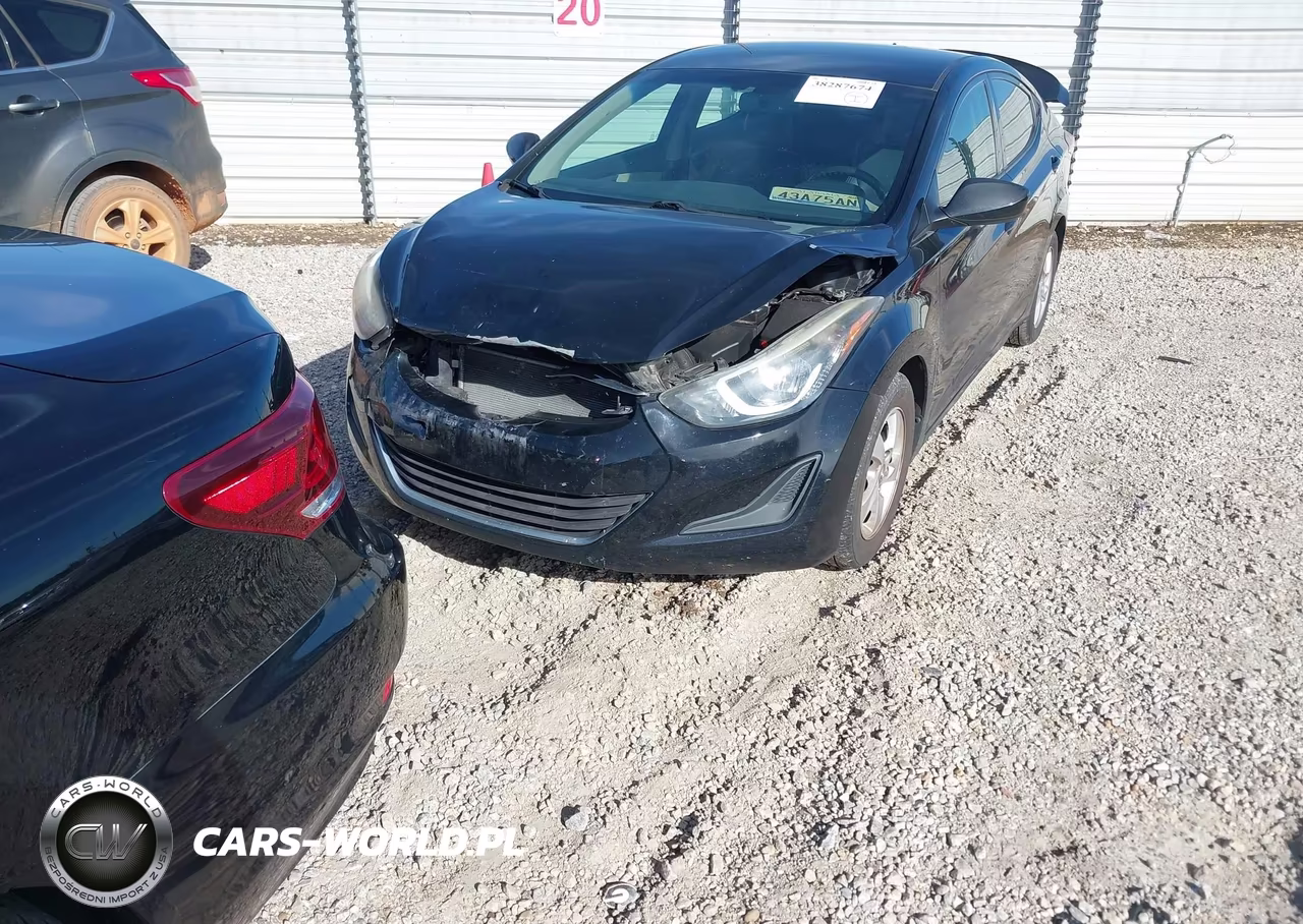 2015 Hyundai Elantra Se VIN:5NPDH4AE6FH651625 - 6