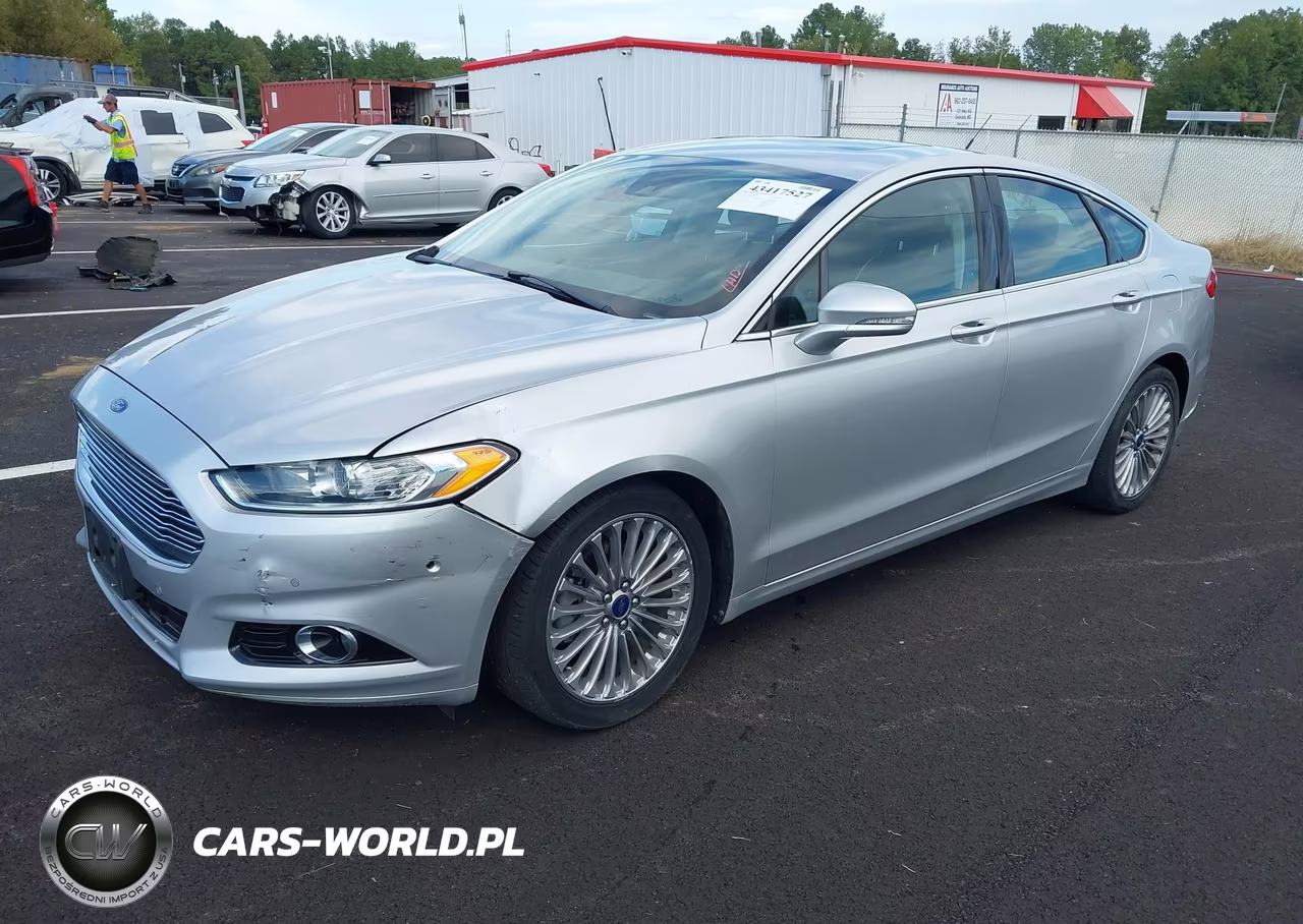 2014 Ford Fusion Titanium VIN:3FA6P0D93ER317525 - 2