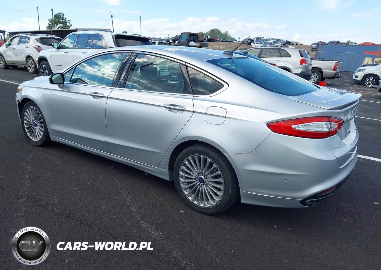 2014 Ford Fusion Titanium VIN:3FA6P0D93ER317525 - 3