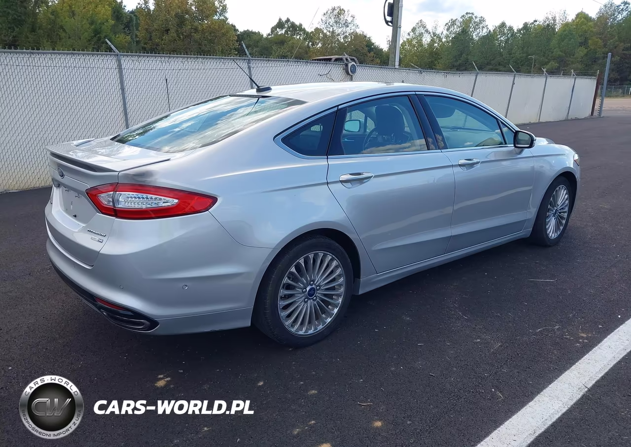 2014 Ford Fusion Titanium VIN:3FA6P0D93ER317525 - 4