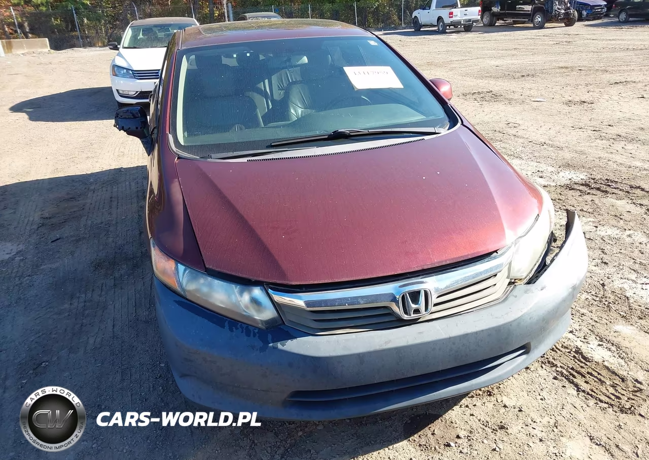 2012 Honda Civic Ex-L VIN:19XFB2F93CE300570 - 12