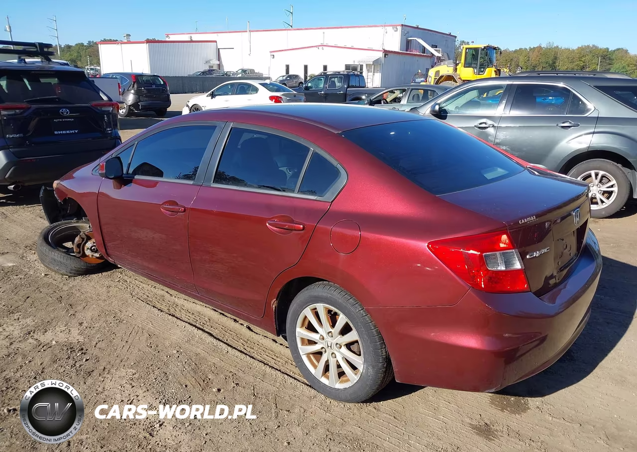2012 Honda Civic Ex-L VIN:19XFB2F93CE300570 - 3