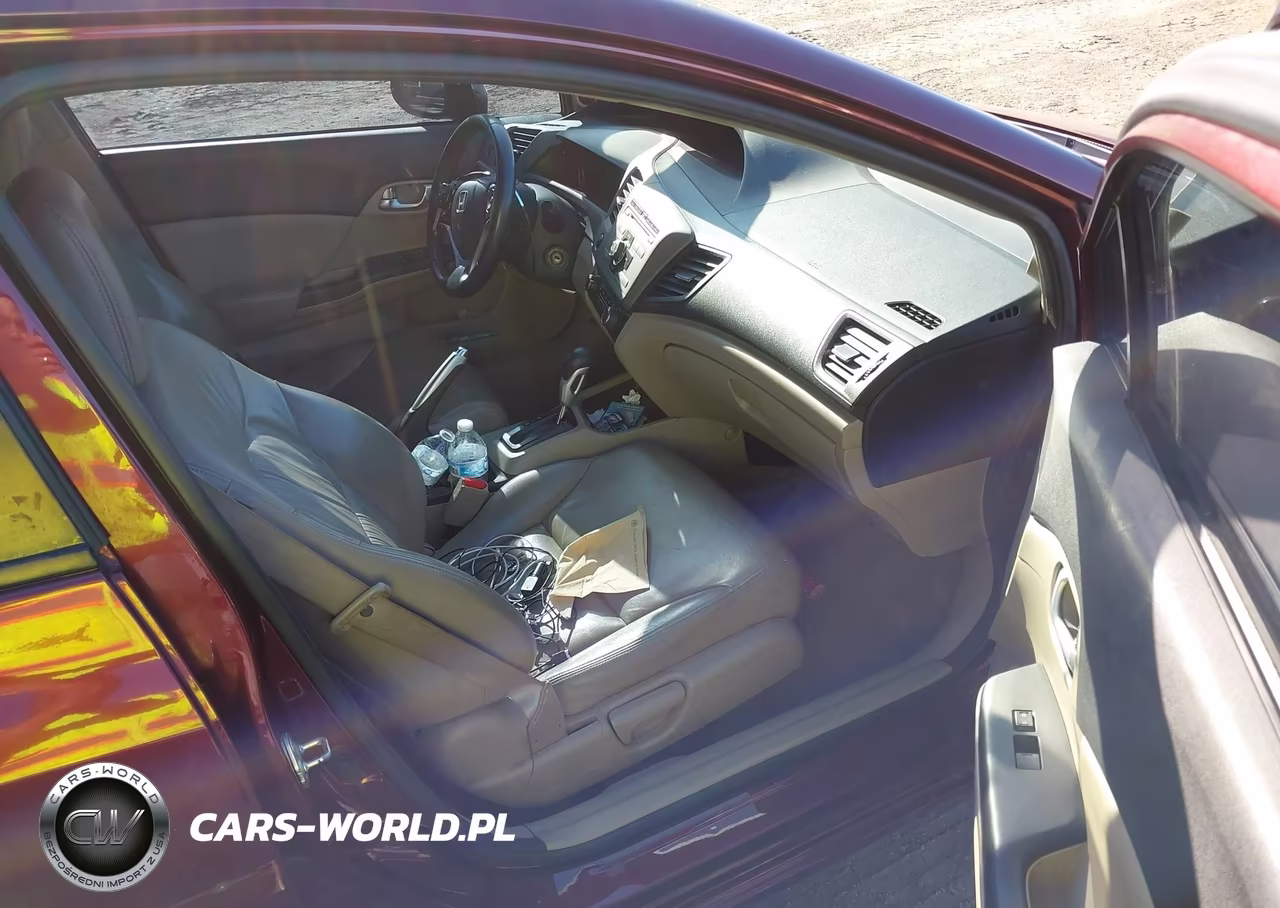 2012 Honda Civic Ex-L VIN:19XFB2F93CE300570 - 5