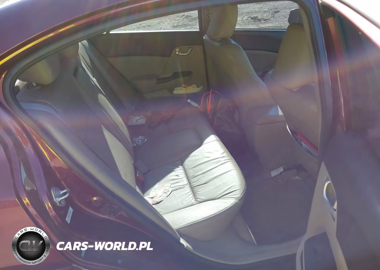 2012 Honda Civic Ex-L VIN:19XFB2F93CE300570 - 8