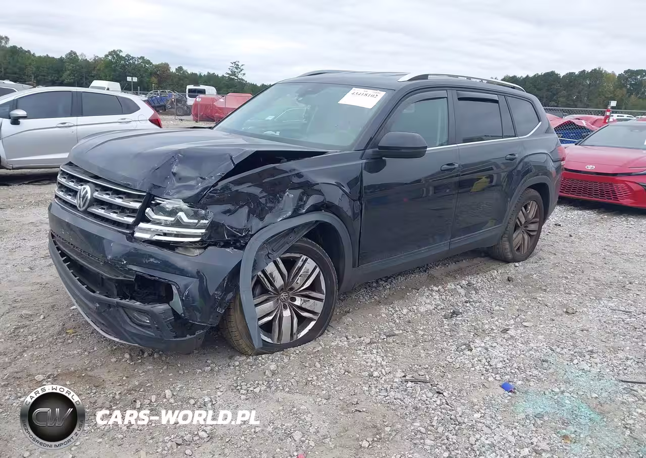 2019 Volkswagen Atlas 3.6L V6 Se W-Technology VIN:1V2UR2CA4KC569439 - 2