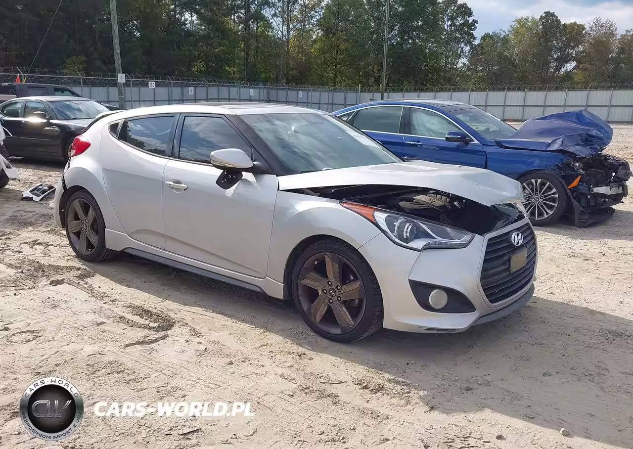 2014 Hyundai Veloster Turbo W-Blue