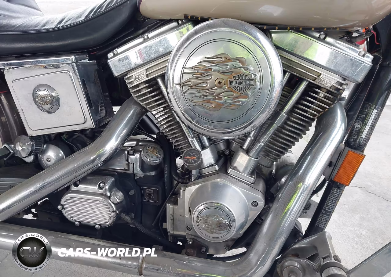 1998 Harley-Davidson Fxdwg Anniversary VIN:1HD1GEL45WY316305 - 8