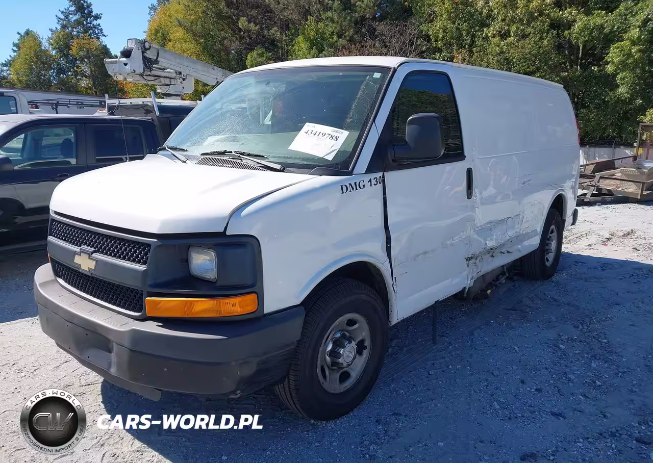 2014 Chevrolet Express 2500 Work Van VIN:1GCWGFBA2E1203617 - 2