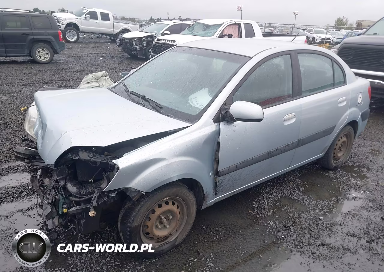 2007 Kia Rio Lx VIN:KNADE123X76268946 - 2