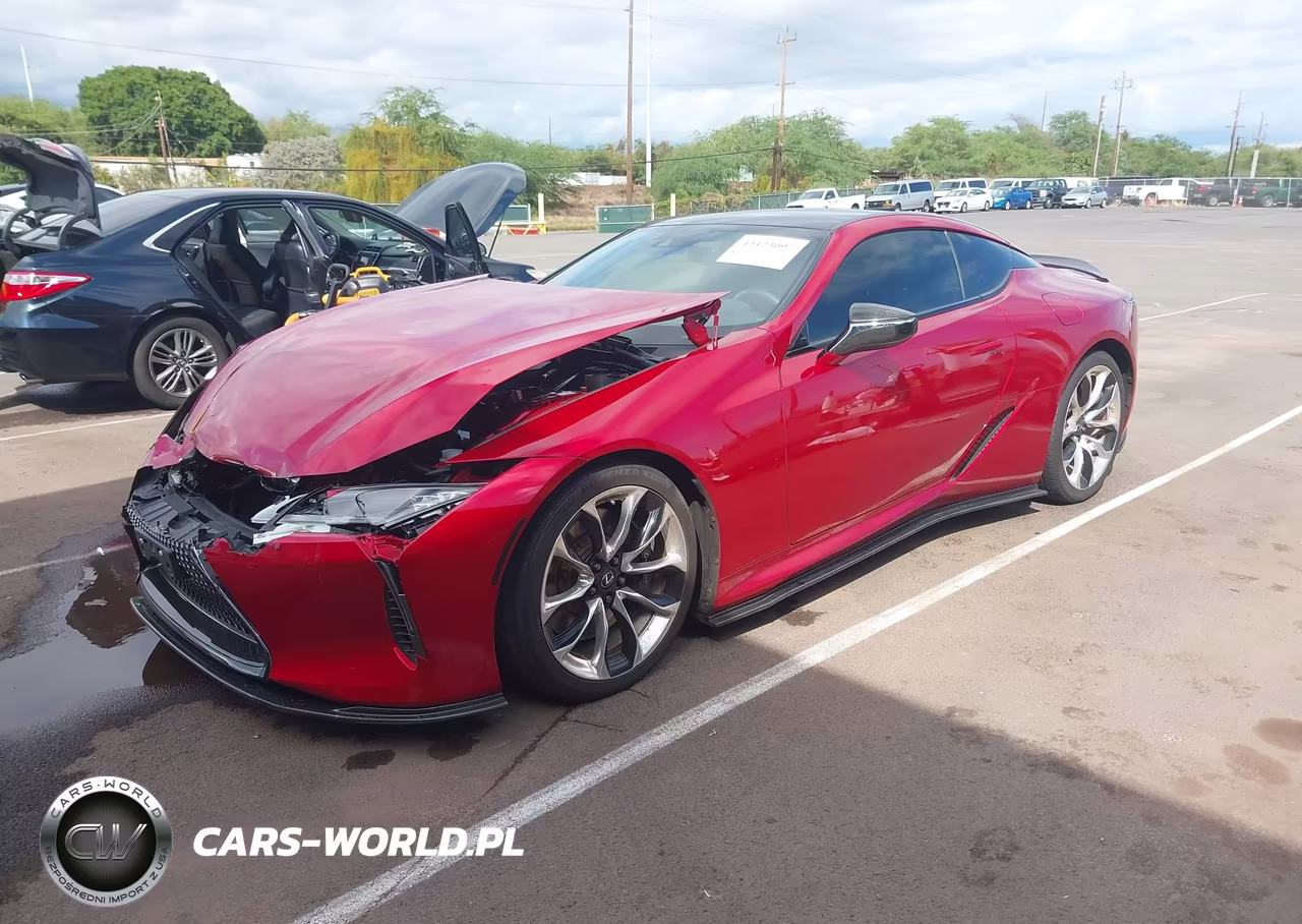 2021 Lexus Lc 500 VIN:JTHAP5AY2MA101170 - 2