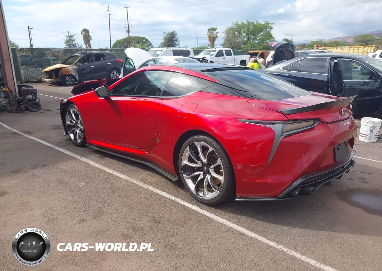 2021 Lexus Lc 500 VIN:JTHAP5AY2MA101170 - 3