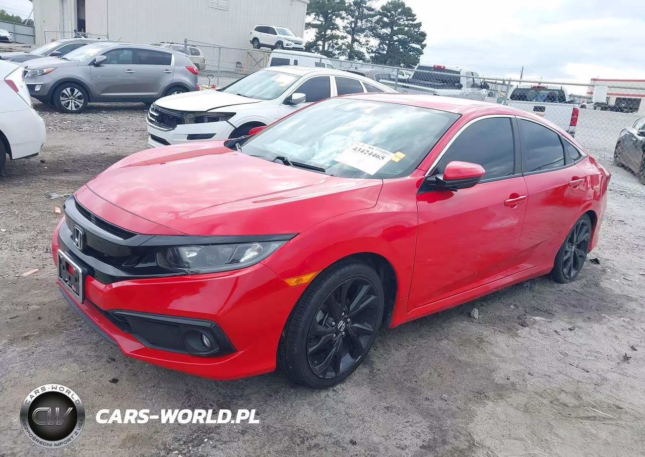 2021 Honda Civic Sport VIN:2HGFC2F88MH546462 - 2