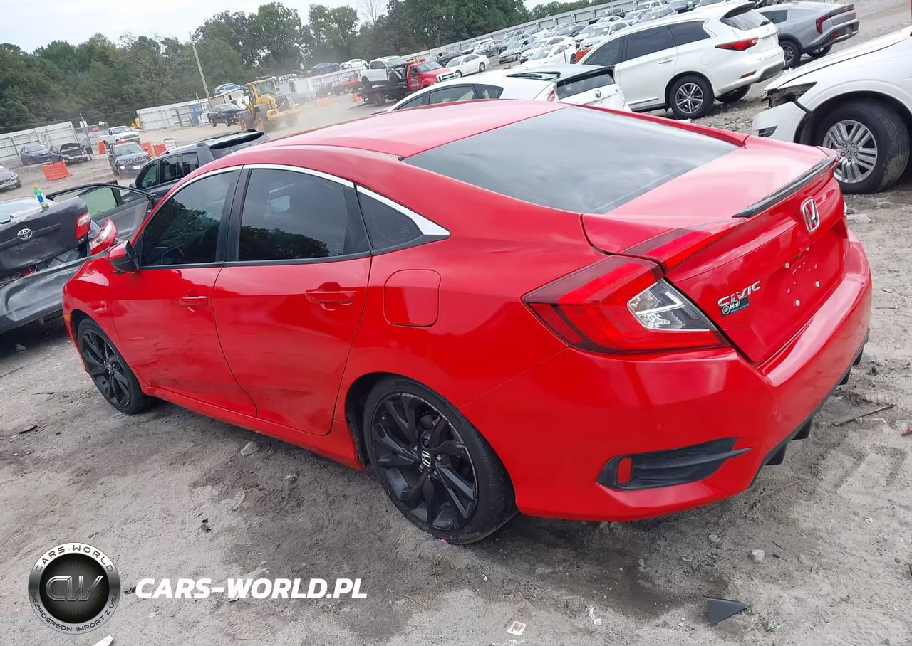2021 Honda Civic Sport VIN:2HGFC2F88MH546462 - 3