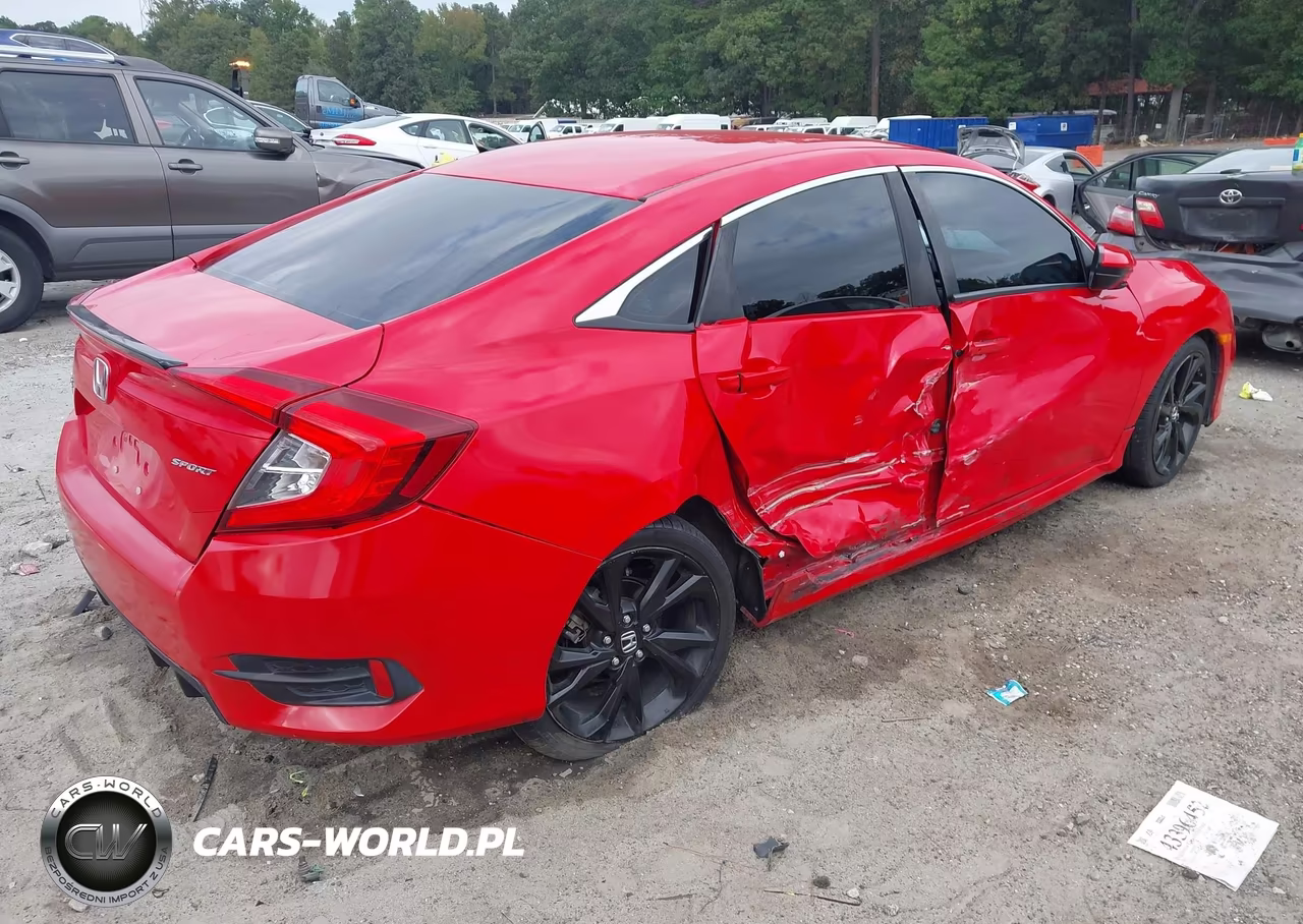 2021 Honda Civic Sport VIN:2HGFC2F88MH546462 - 4