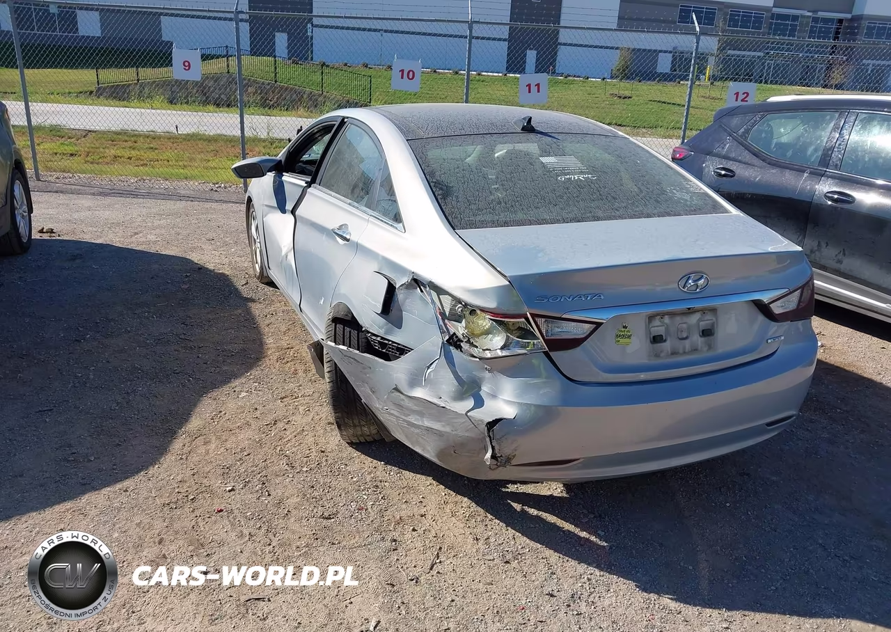 2012 Hyundai Sonata Limited VIN:5NPEC4AC4CH437827 - 3