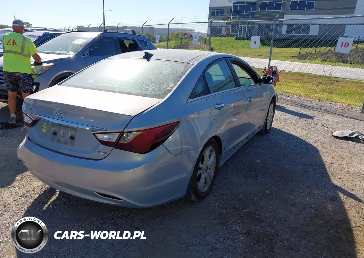 2012 Hyundai Sonata Limited VIN:5NPEC4AC4CH437827 - 4